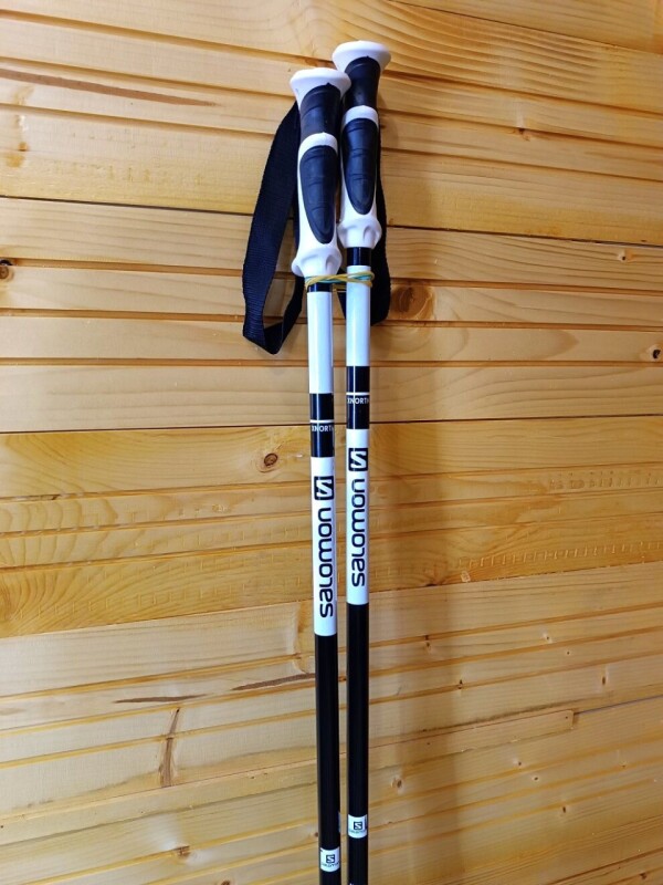 NOVÉ PALICE SALOMON X NORTH BLACK-WHITE 115CM